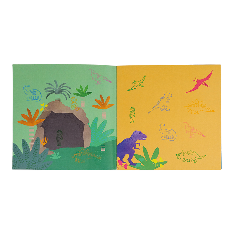 Dino Stamper Set-Floss & Rock