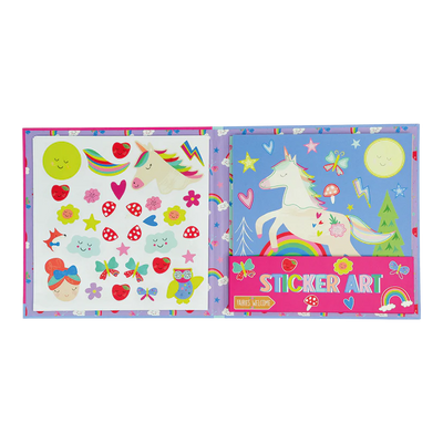 Scented Rainbow Fairy Sticker Art - Floss & Rock