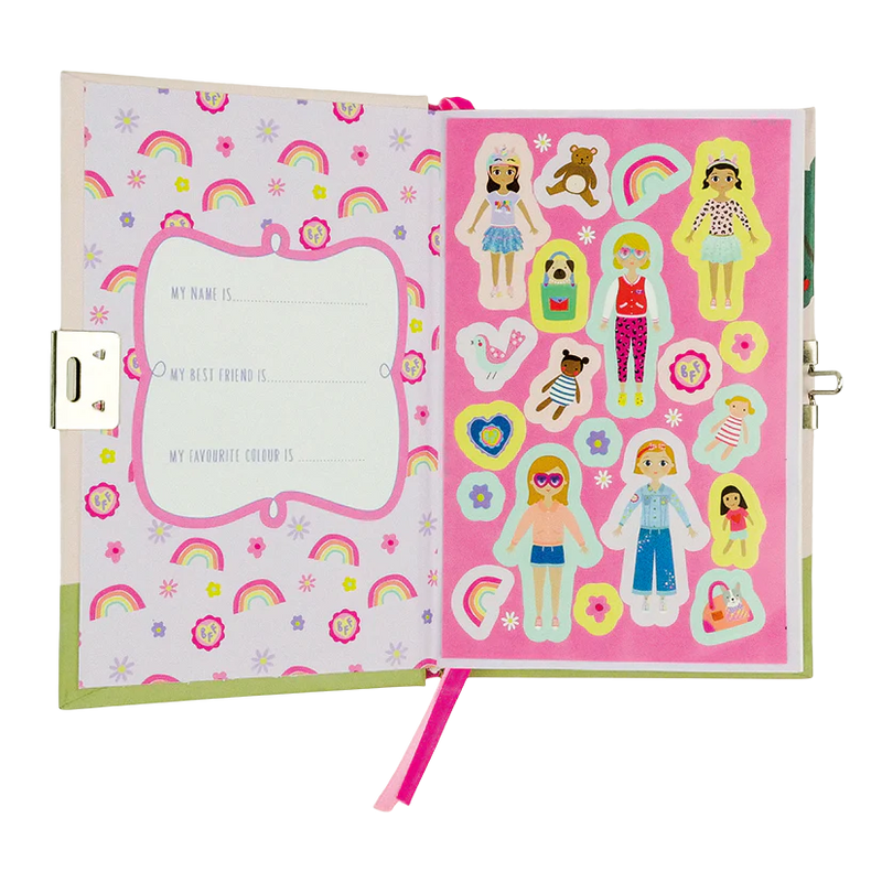 Scented Secret Diary - Best Friends- Floss & Rock