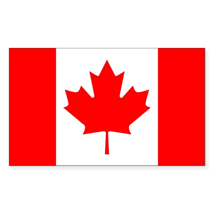 Canada Weatherproof Vinyl Decal