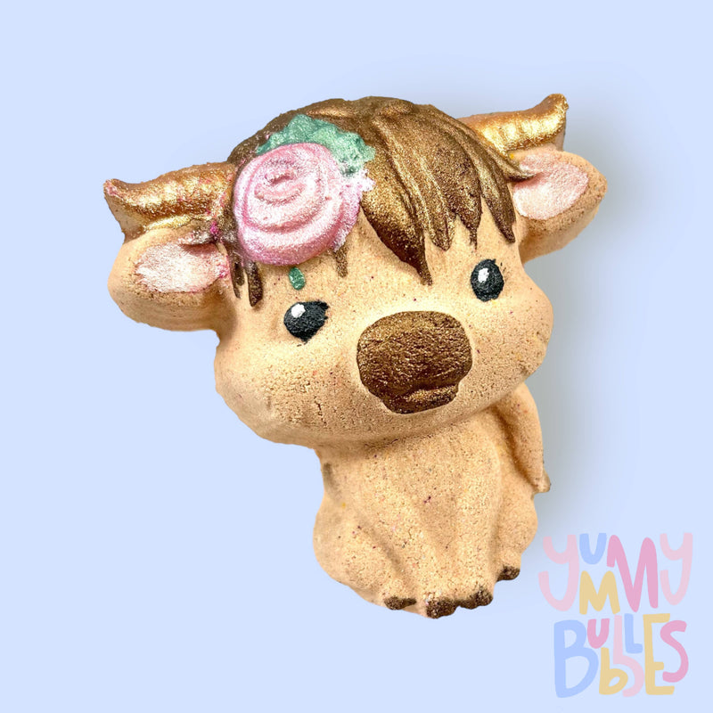 Highland Cow Bath Bomb- Made in Canada