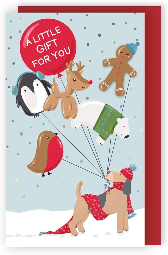 A Little Gift For You Money Christmas Card