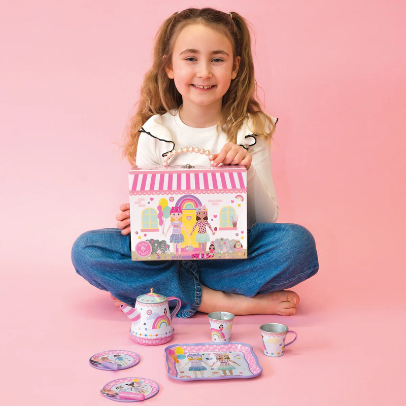 9 Piece Musical Tea Set Best Friends-Floss & Rock