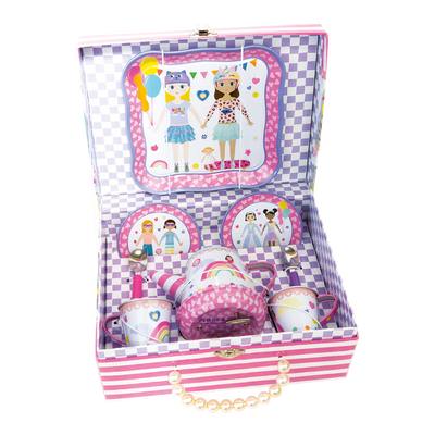 9 Piece Musical Tea Set Best Friends-Floss & Rock