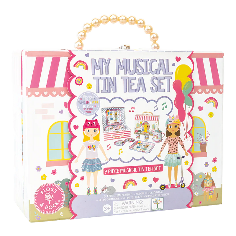 9 Piece Musical Tea Set Best Friends-Floss & Rock