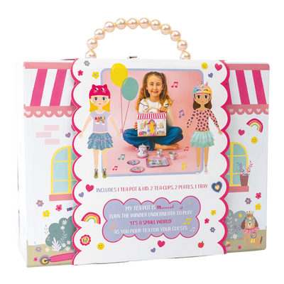9 Piece Musical Tea Set Best Friends-Floss & Rock