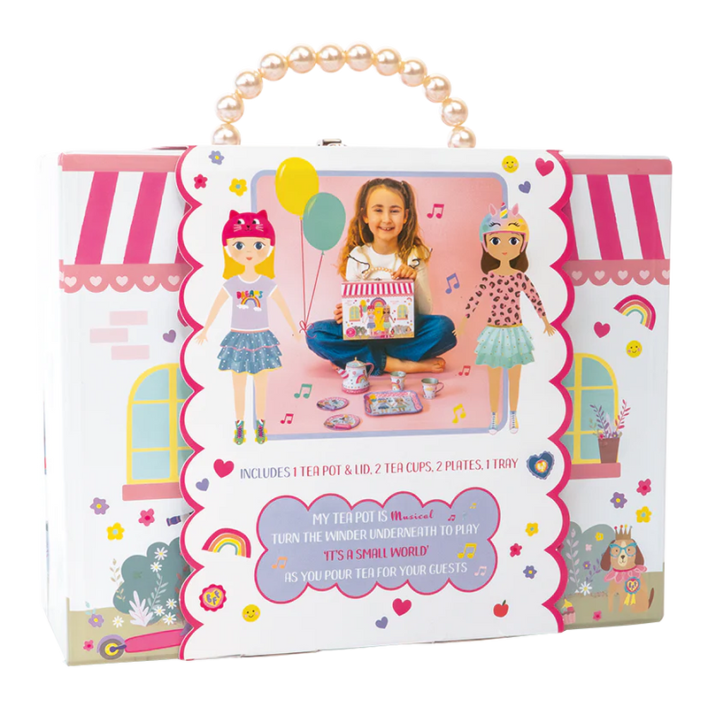 9 Piece Musical Tea Set Best Friends-Floss & Rock