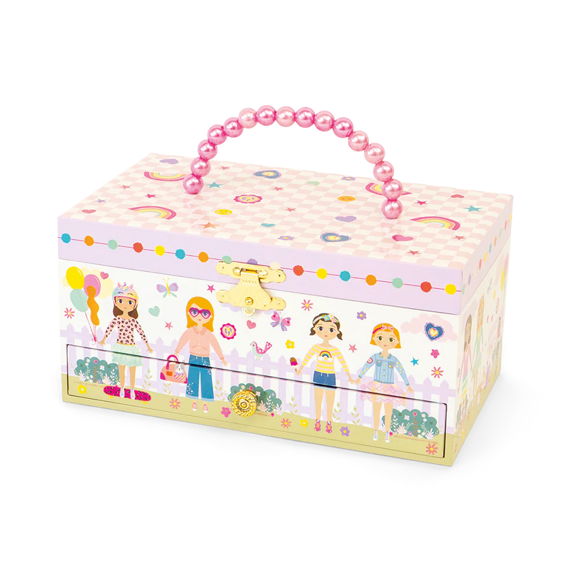 Musical Jewellery Box Best Friends-Floss & Rock