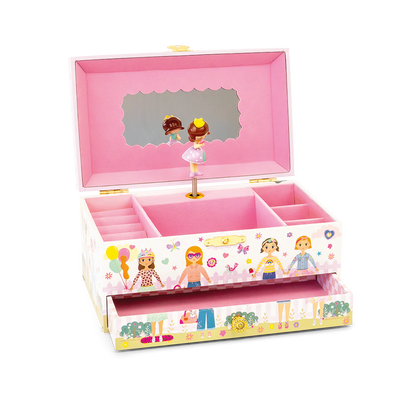 Musical Jewellery Box Best Friends-Floss & Rock