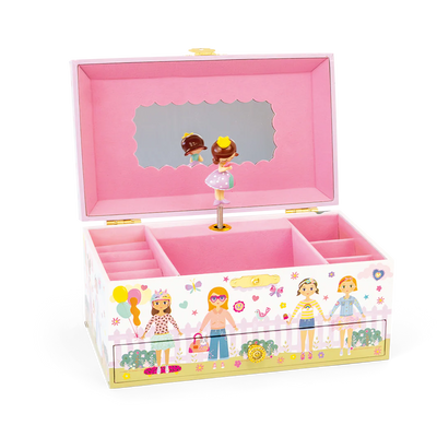 Musical Jewellery Box Best Friends-Floss & Rock