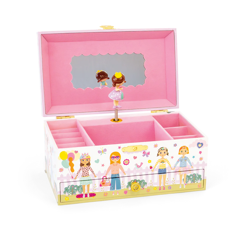 Musical Jewellery Box Best Friends-Floss & Rock