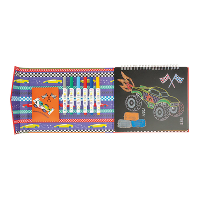 Cars Chalkboard Sketchbook-Floss & Rock
