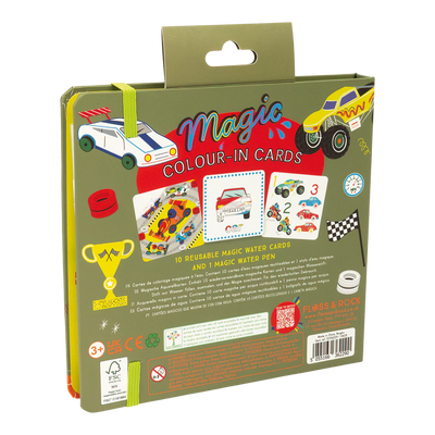 Cars Water Pen & Card-Floss & Rock