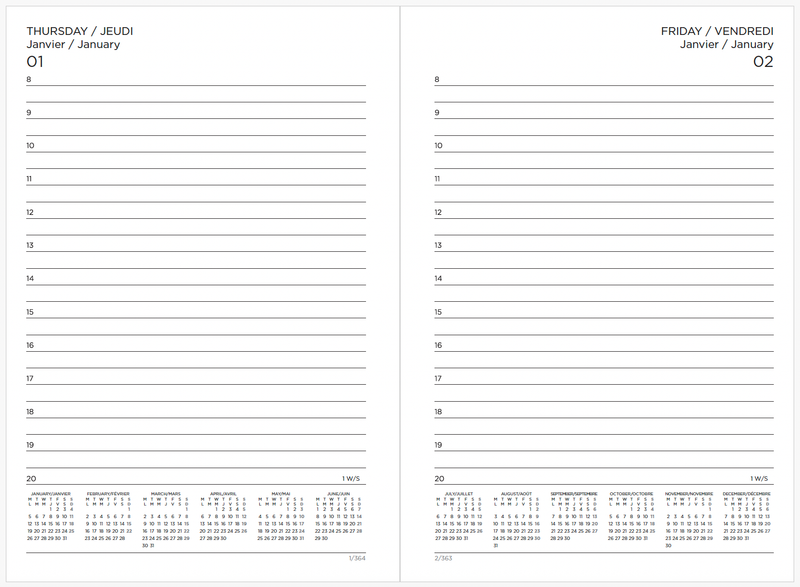 2026 Green Artisan Daily Planner