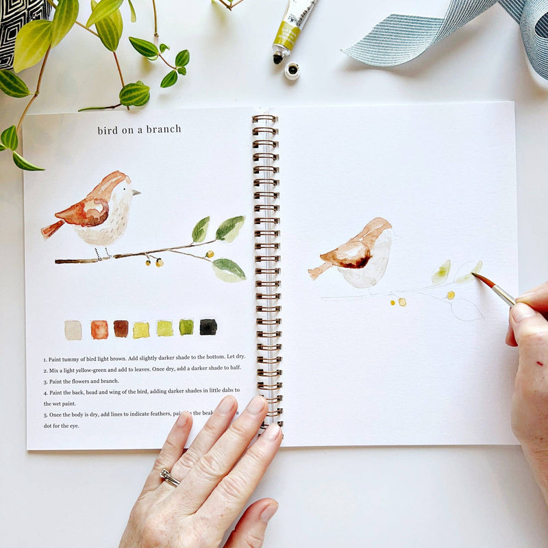 Animals Watercolour Workbook