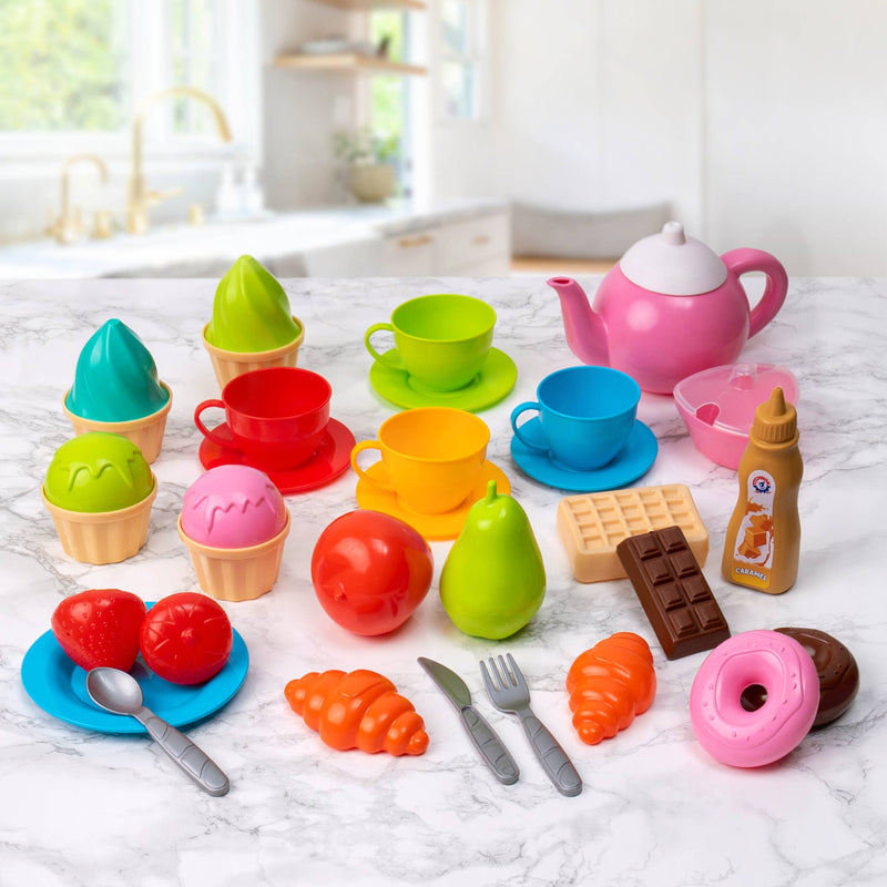 83PCS Pretend Play Kitchen Toys - Made in Ukraine