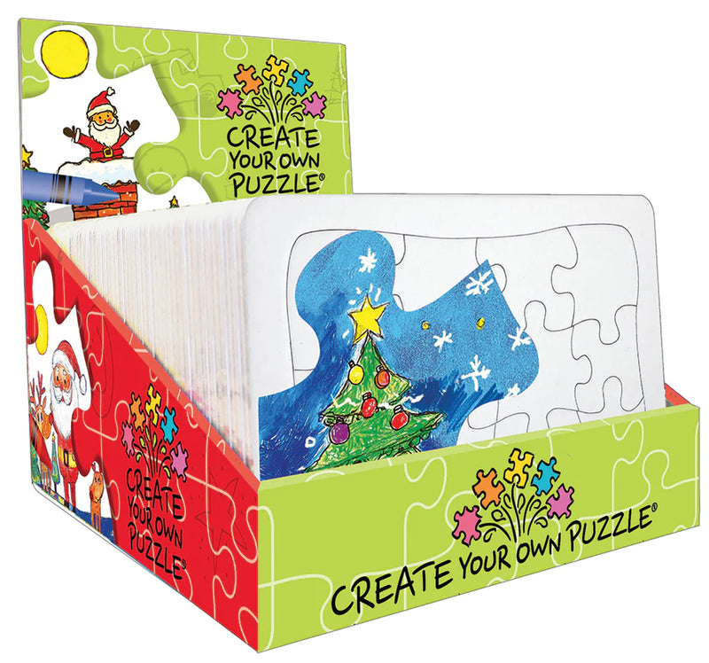 Create Your Own Puzzle: 5 x 7 Christmas Postcard