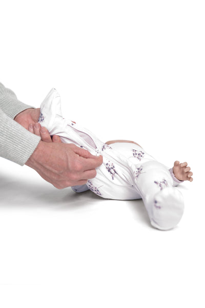 Spring Blossom - Babysuit - Footed-  Zippy Jamz