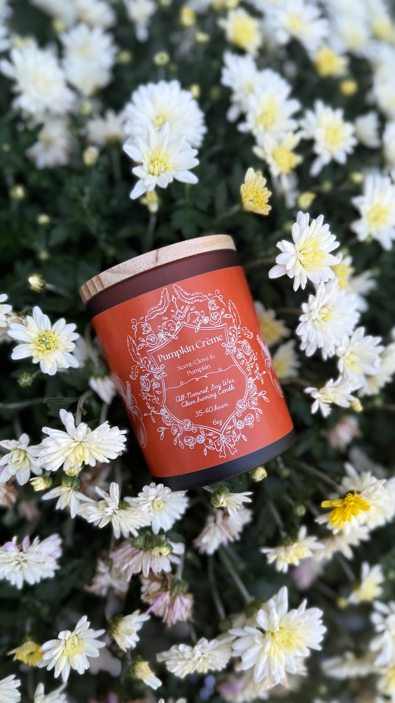 Pumpkin Crème - All Natural Fall Candle 🎃