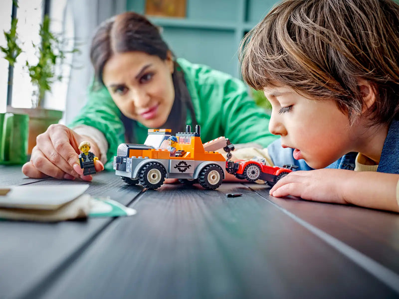 LEGO®  Tow Truck and Sports Car Repair