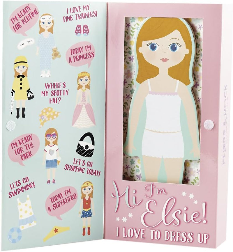 Elsie Magnetic Dress Up Character - Floss & Rock