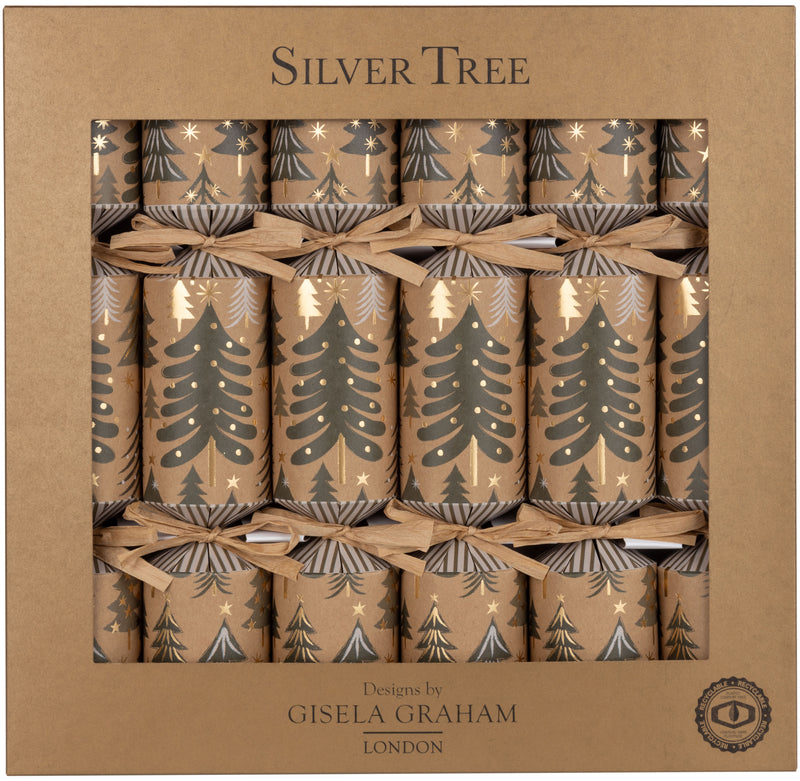Forest Evergreen Crackers - 6 Count