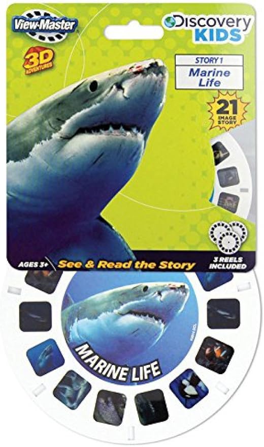 View-Master Discovery Kids 3D Marine Life Toy Viewfinder Reel