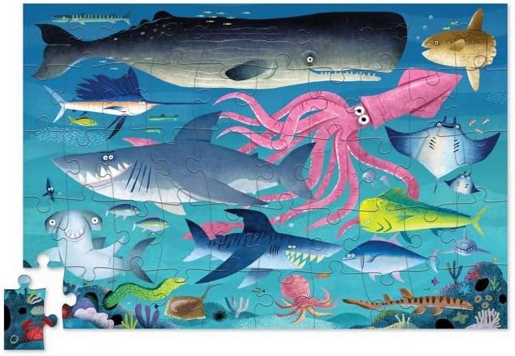 50 Piece Tin Puzzle - Shark Reef 🦈