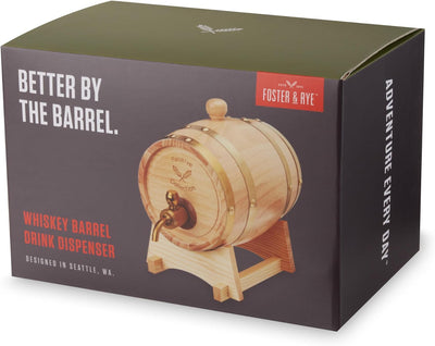 Whiskey Barrel Drink Dispenser