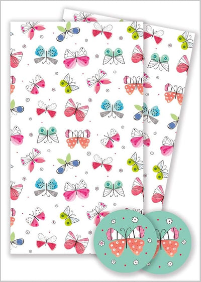 Butterflies Gift Wrap Pack