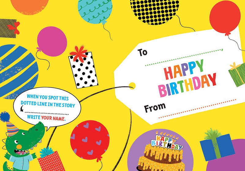 Happy Birthday Personalized Fill-in-the-Blank Book