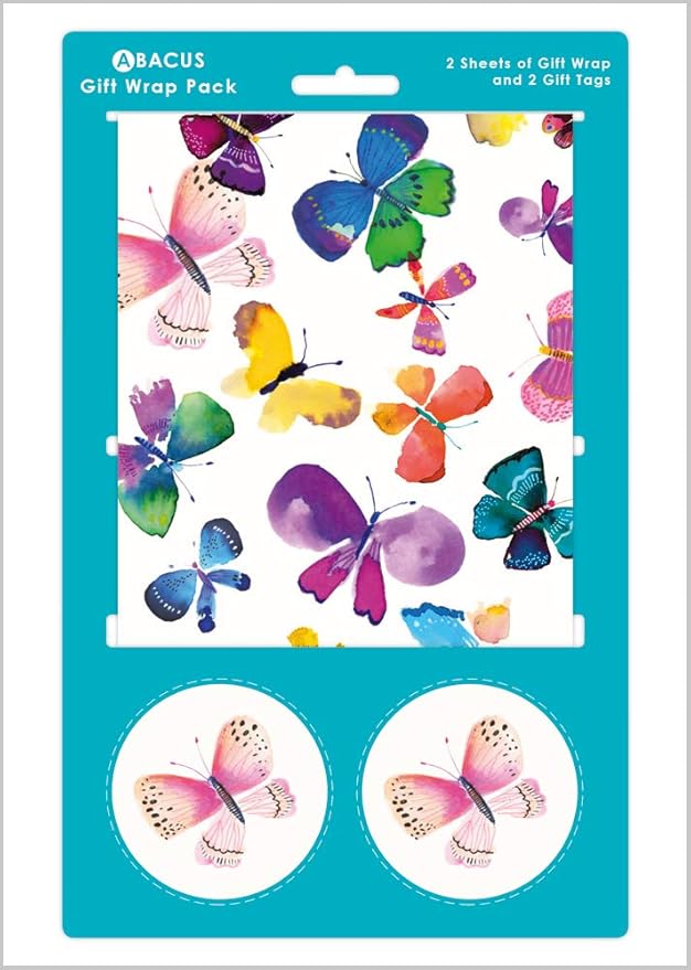 Butterflies Gift Wrap Pack