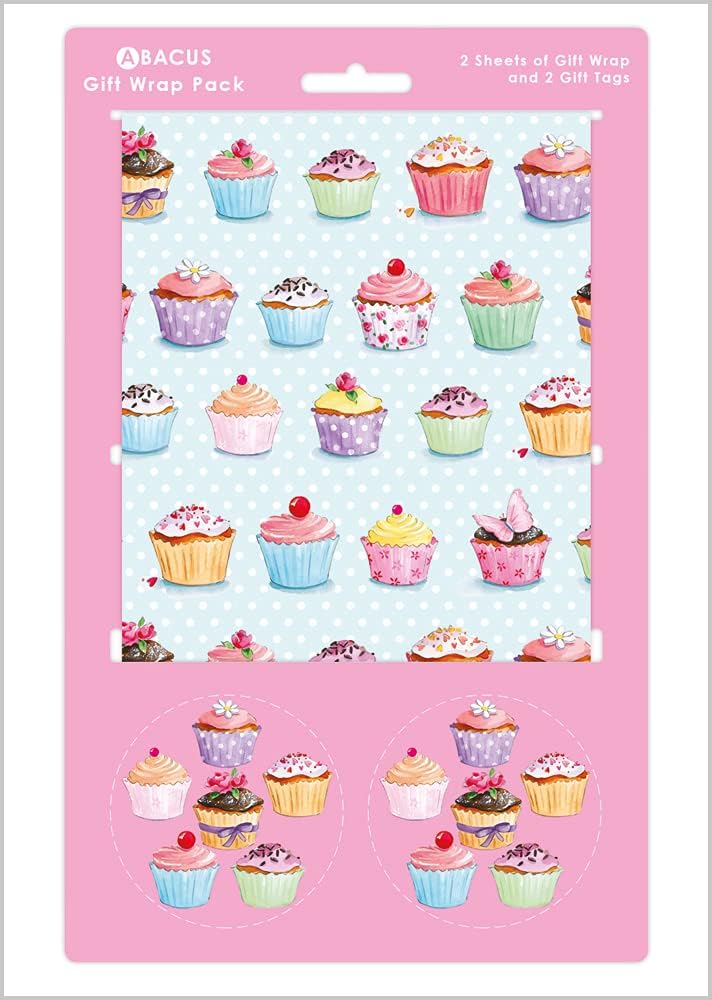 Cupcake Gift Wrap Pack
