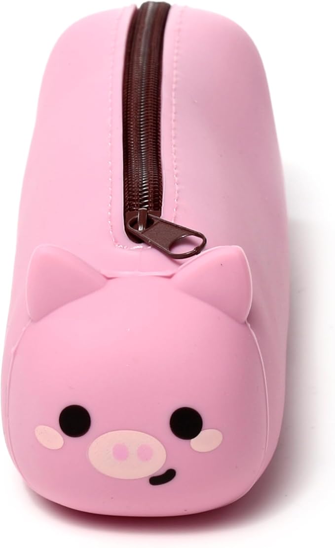 Pig Silicone Pencil Case