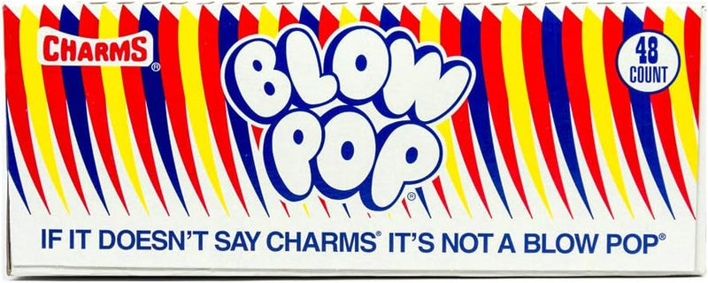 Charms Blow Pops Cherry