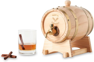 Whiskey Barrel Drink Dispenser