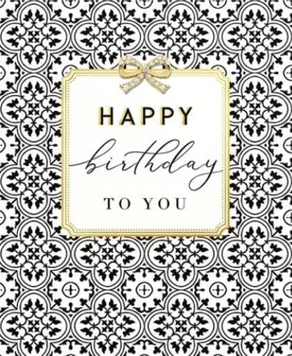 Happy Birthday to you Card