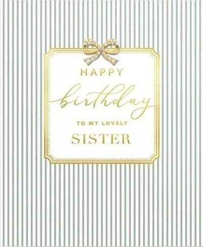 Lovely sister Birthday  Card