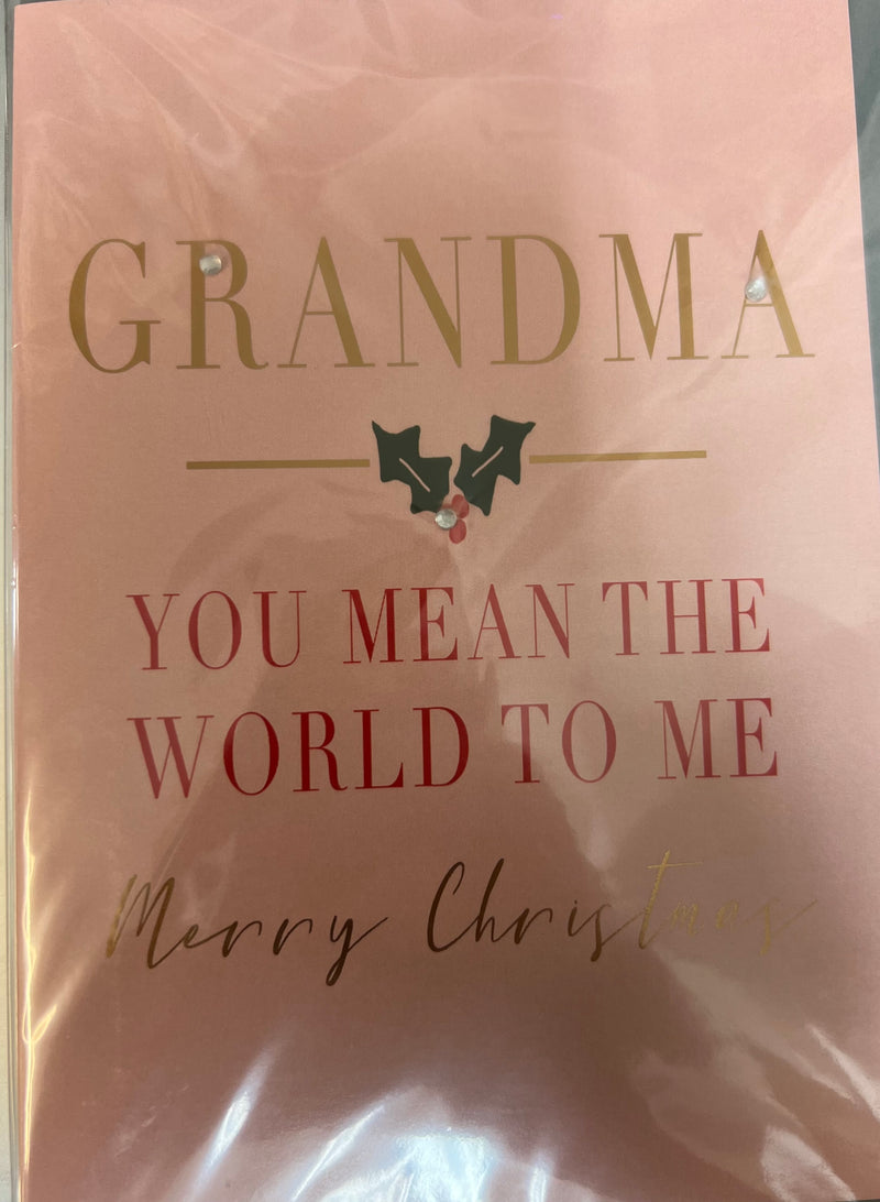 Grandma Christmas Card