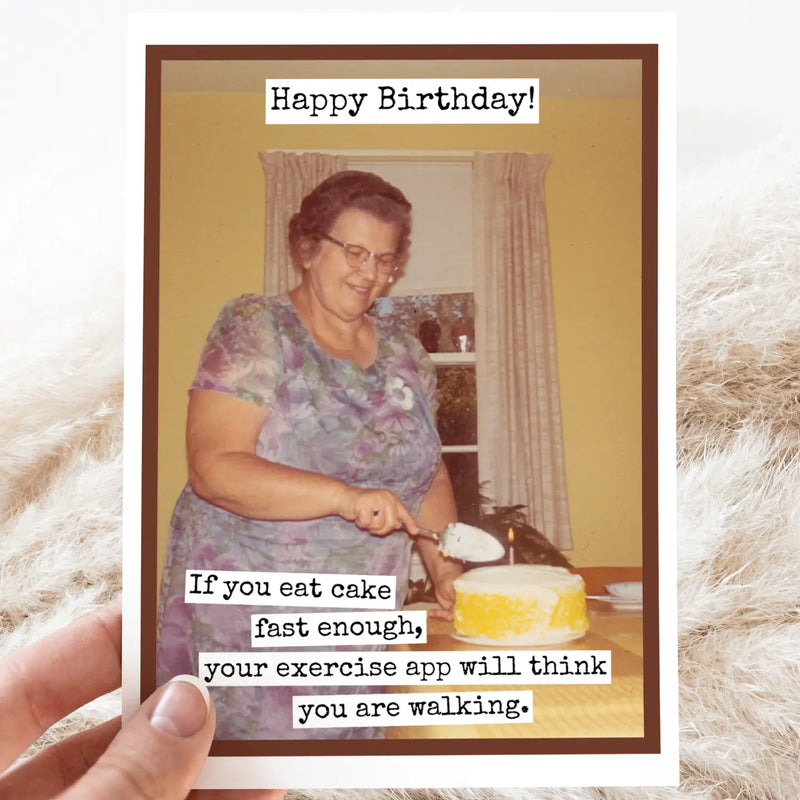 If You Eat Cake Fast Enough... Vintage