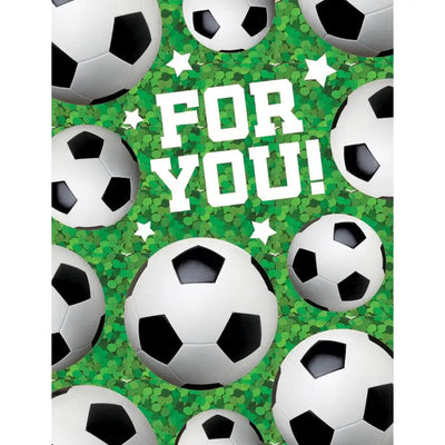 Soccer Foil Gift Enclosure