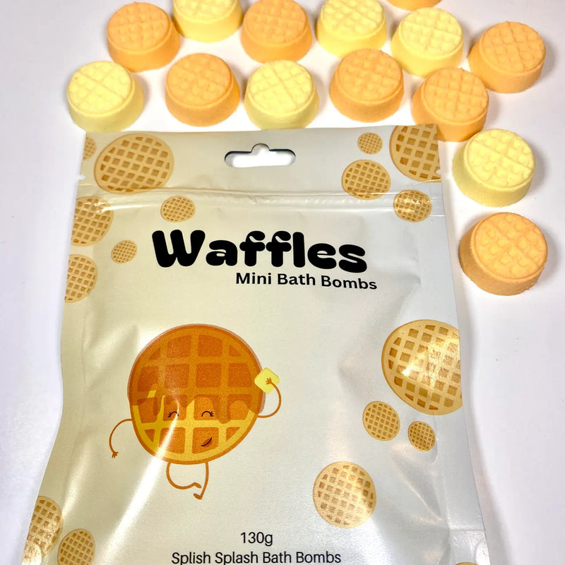 Mini Waffles Bath Bombs - Made in Canada