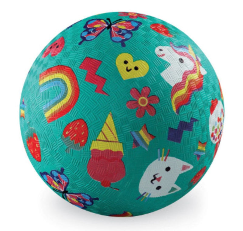 7" Playground Ball -Each Sold Individually - Lemon And Lavender Toronto