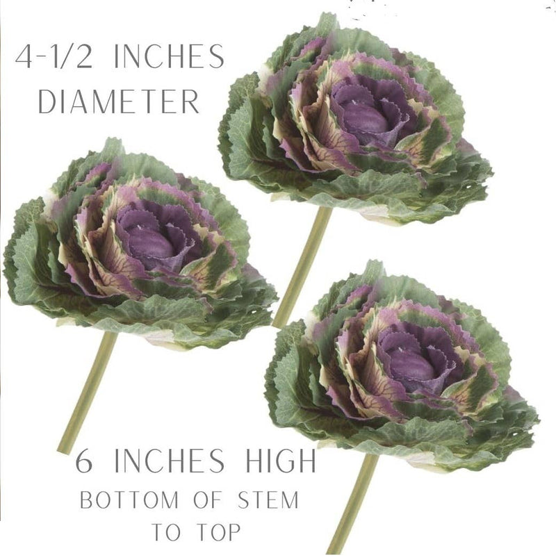 Artificial Decorative Ornamental Cabbage