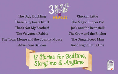 3-Minute Stories for 3-Year-Olds