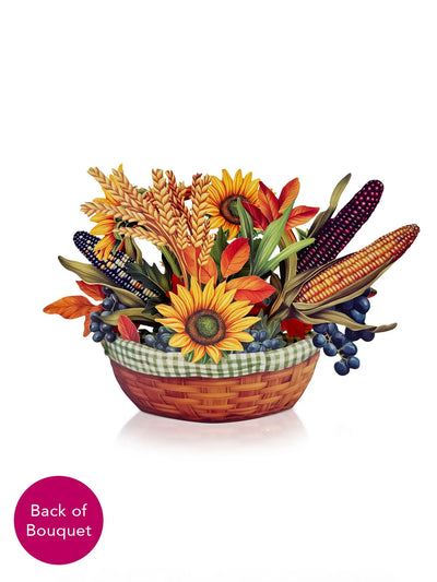 Golden Harvest Pop-up Greeting Card