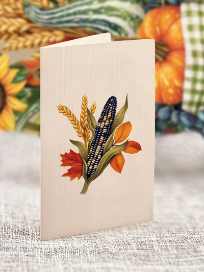 Golden Harvest Pop-up Greeting Card