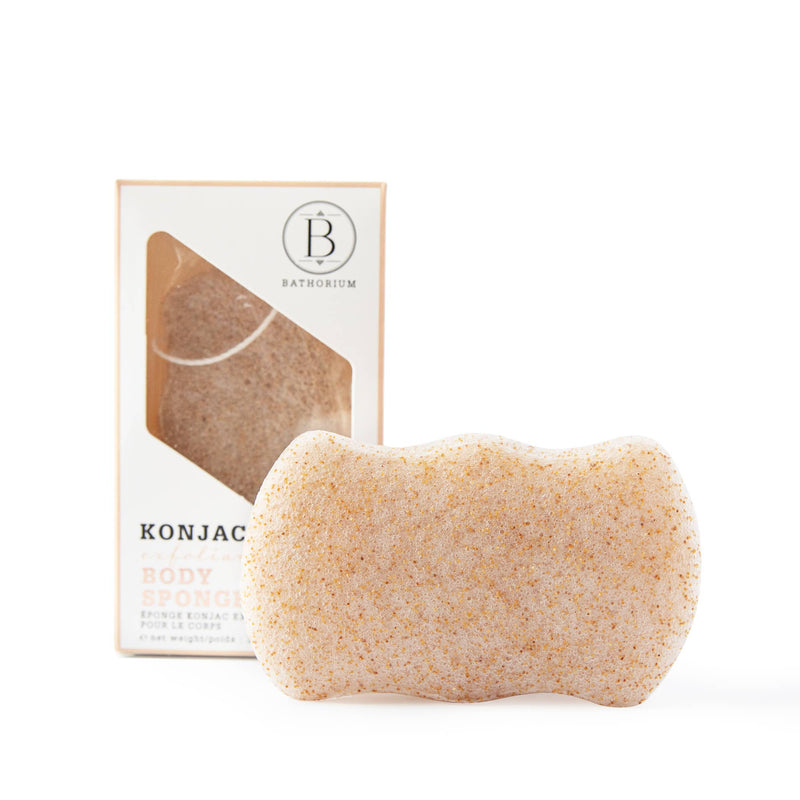 Konjac Walnut Exfoliating Body Sponge