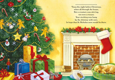 'Twas the Night Before Christmas Personalized Book with Stickers