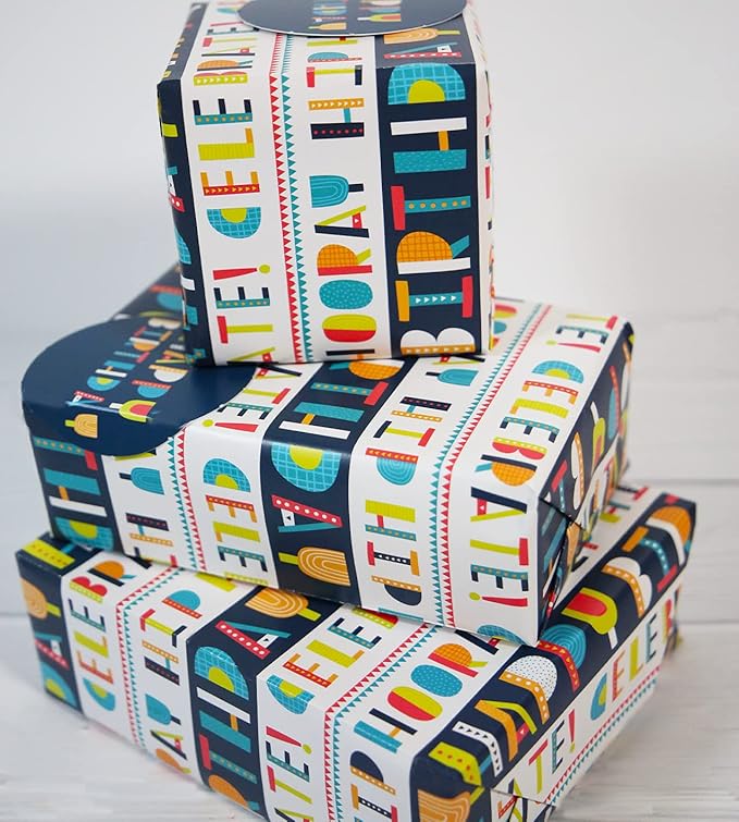 Happy Birthday Gift Wrap Pack